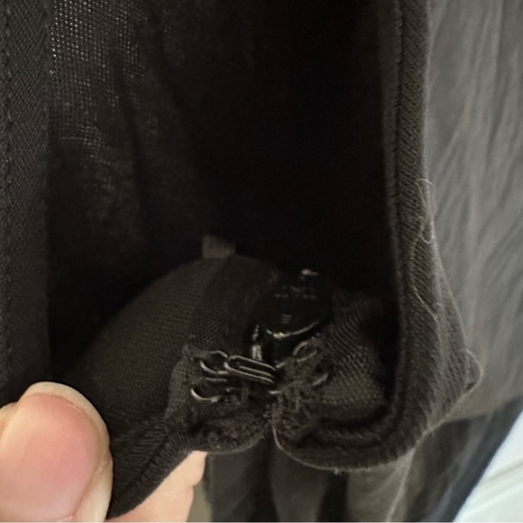 Luxely at Nordstrom Women’s River Black Cap Sleeve Draped Top Dress Sz XL NWT - Picture 7 of 12